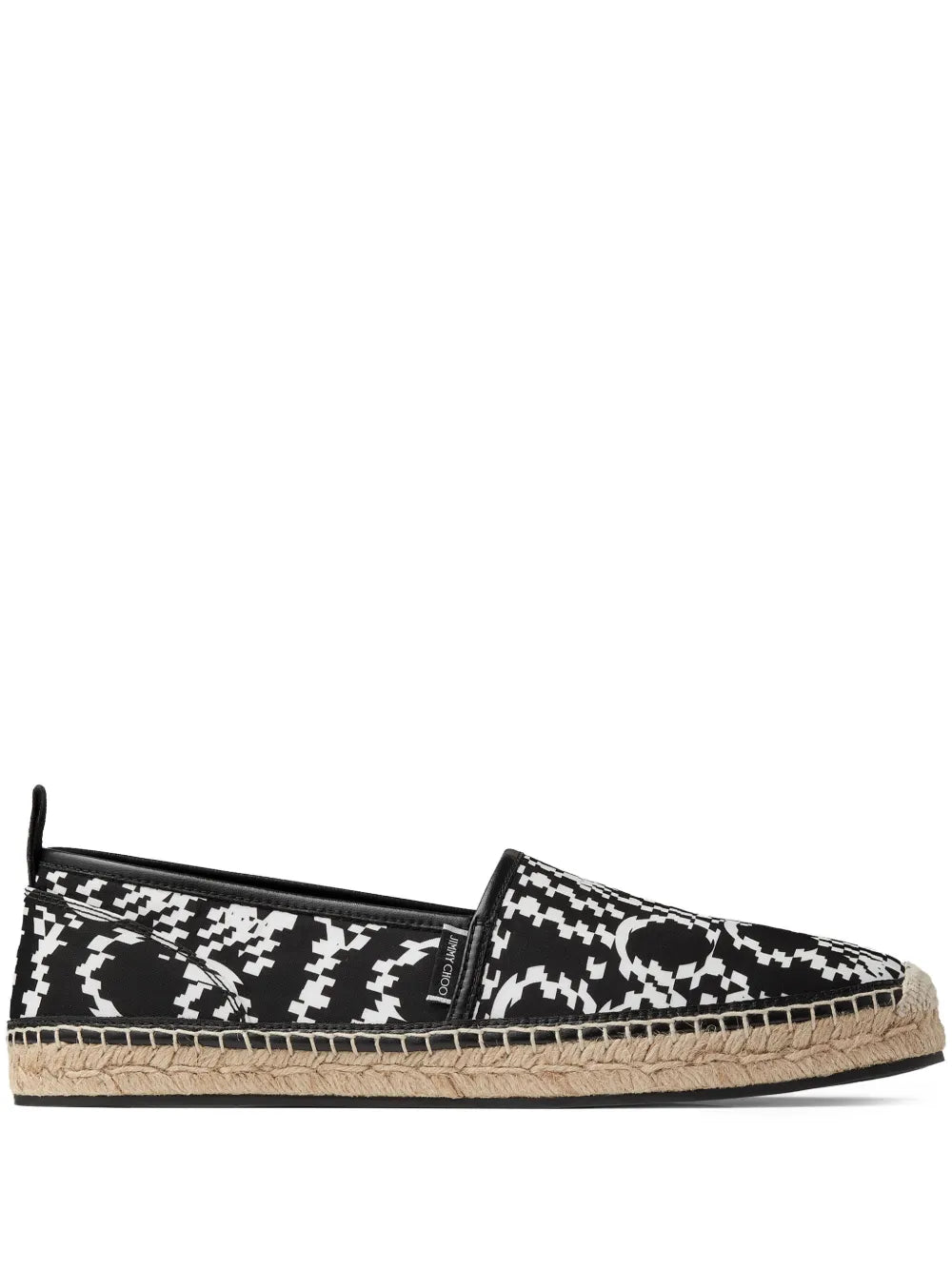 Jimmy Choo Egon logo-print espadrilles