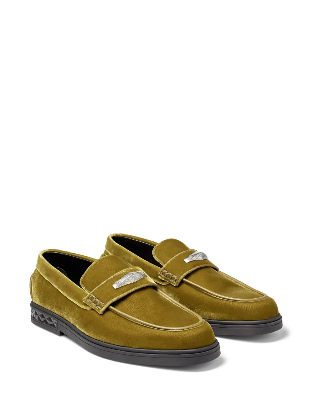 Jimmy Choo Josh Driver velvet loafers