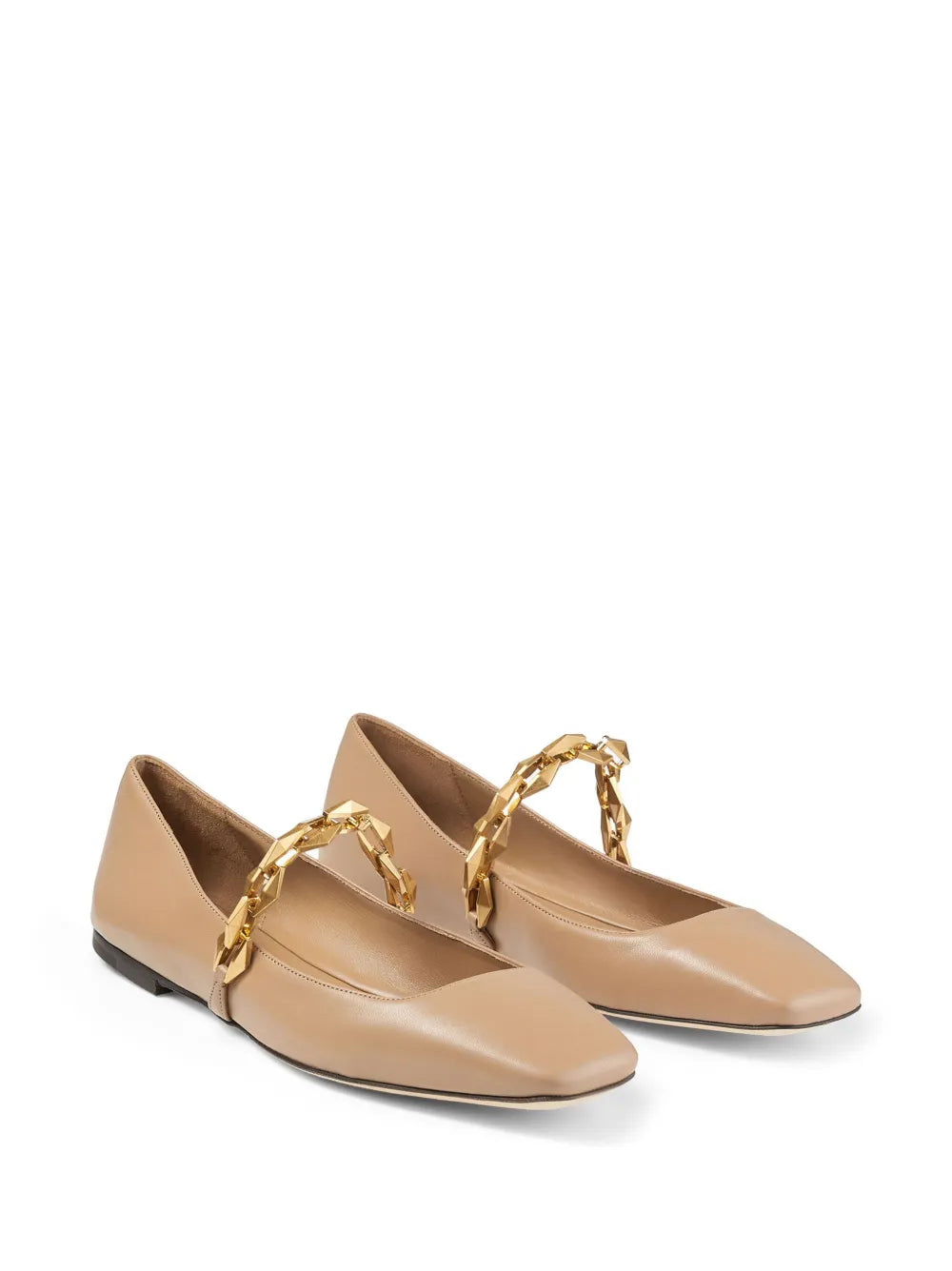 Jimmy Choo Diamond Tilda ballerina shoes
