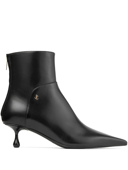 Jimmy Choo Cycas 50mm leather ankle boots