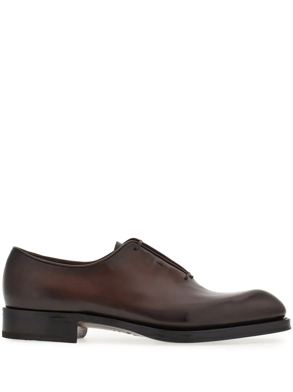 Ferragamo almond-toe leather oxford shoes