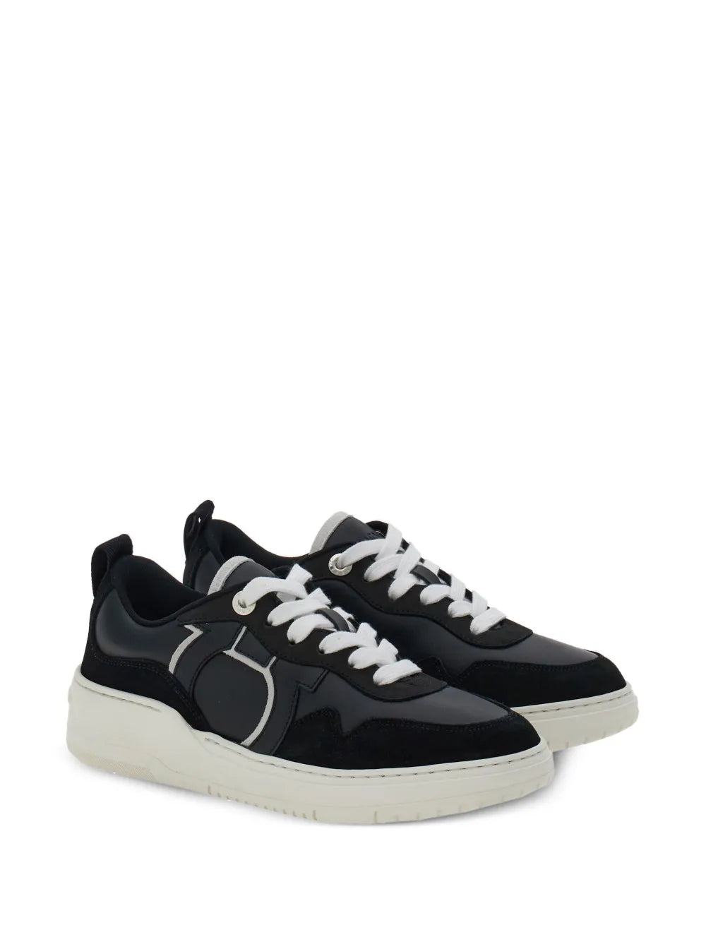 Ferragamo Gancini lace-up sneakers