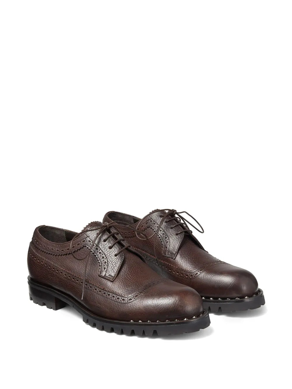 Jimmy Choo Diamond leather Derby shoes