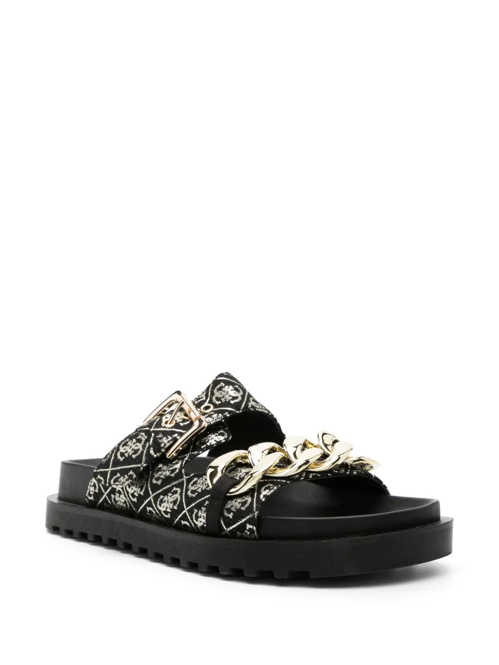 GUESS USA Fatema chain-link slides
