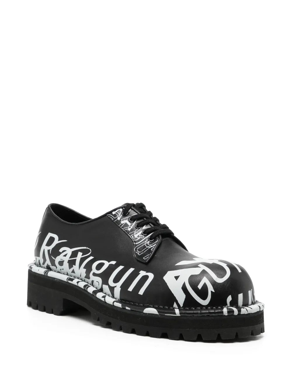 Takahiromiyashita The Soloist x KIDS LOVE GAITE leather Derby shoes