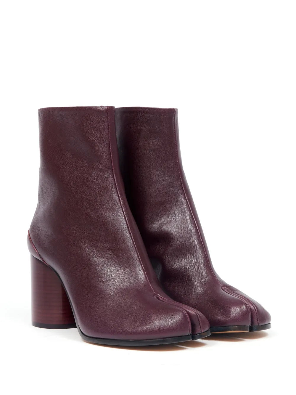 Maison Margiela Tabi 80mm leather ankle boots