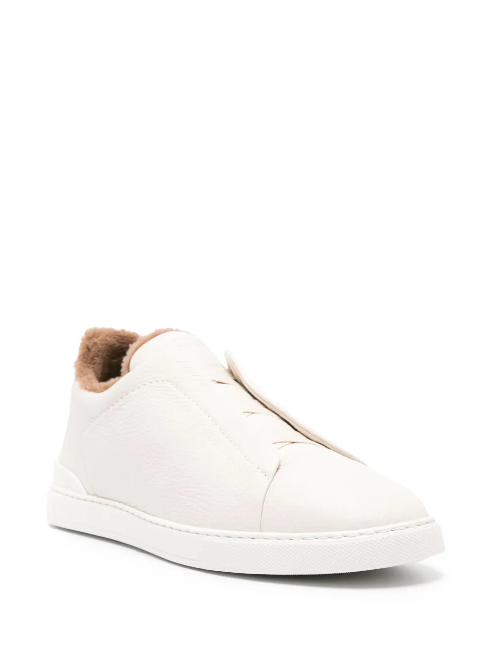 Zegna Triple Stitch leather sneakers
