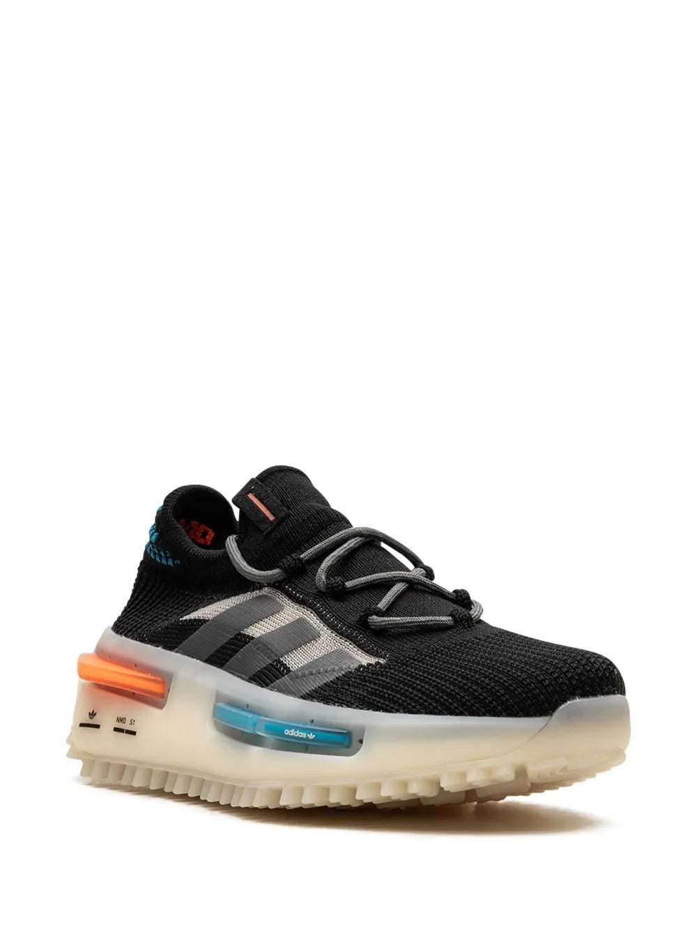 adidas NMD S1 "adidas NMD S1 Core Black Blue Orange" sneakers