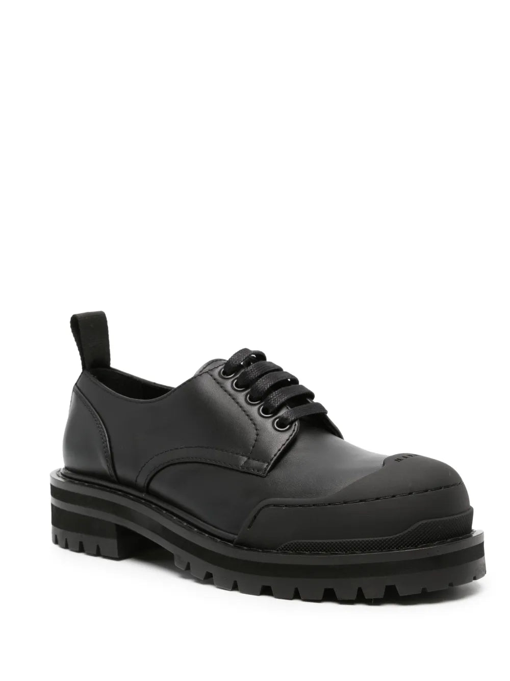Marni logo-tab lace-up shoes