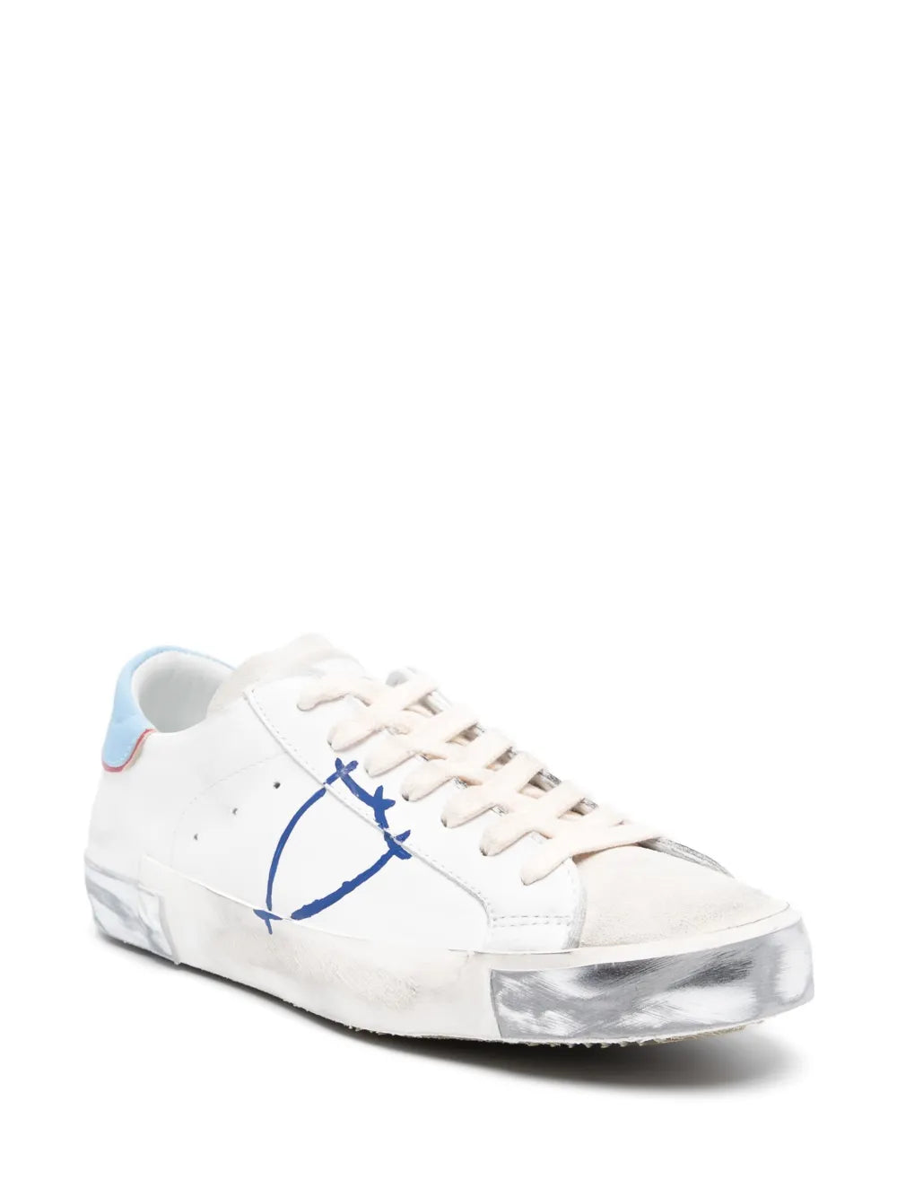 Philippe Model Paris Paris logo-patch sneakers
