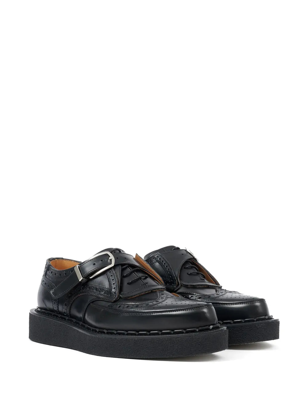 Maison Margiela Monster leather monk shoes