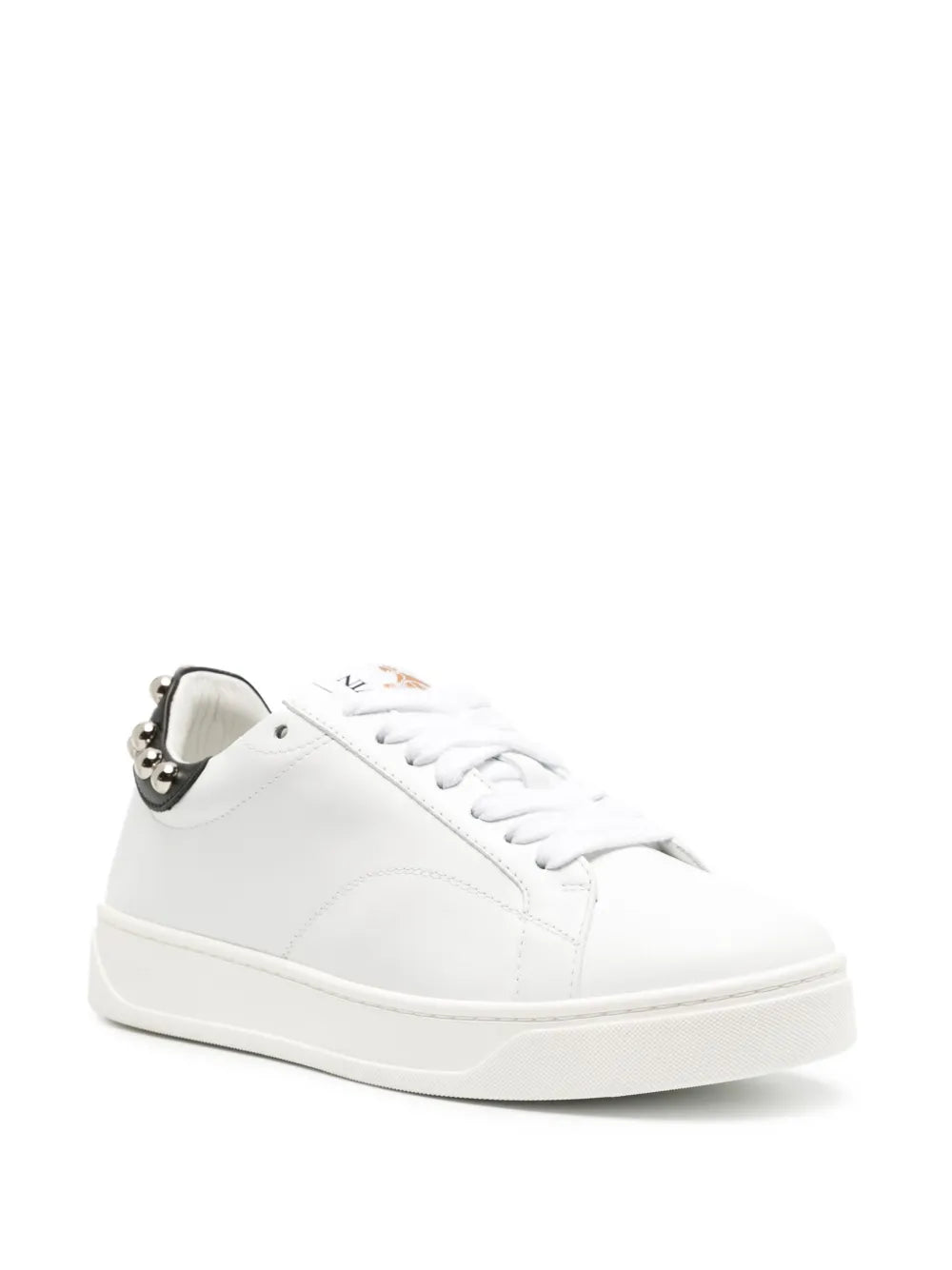 Lanvin DDBO studded leather sneakers