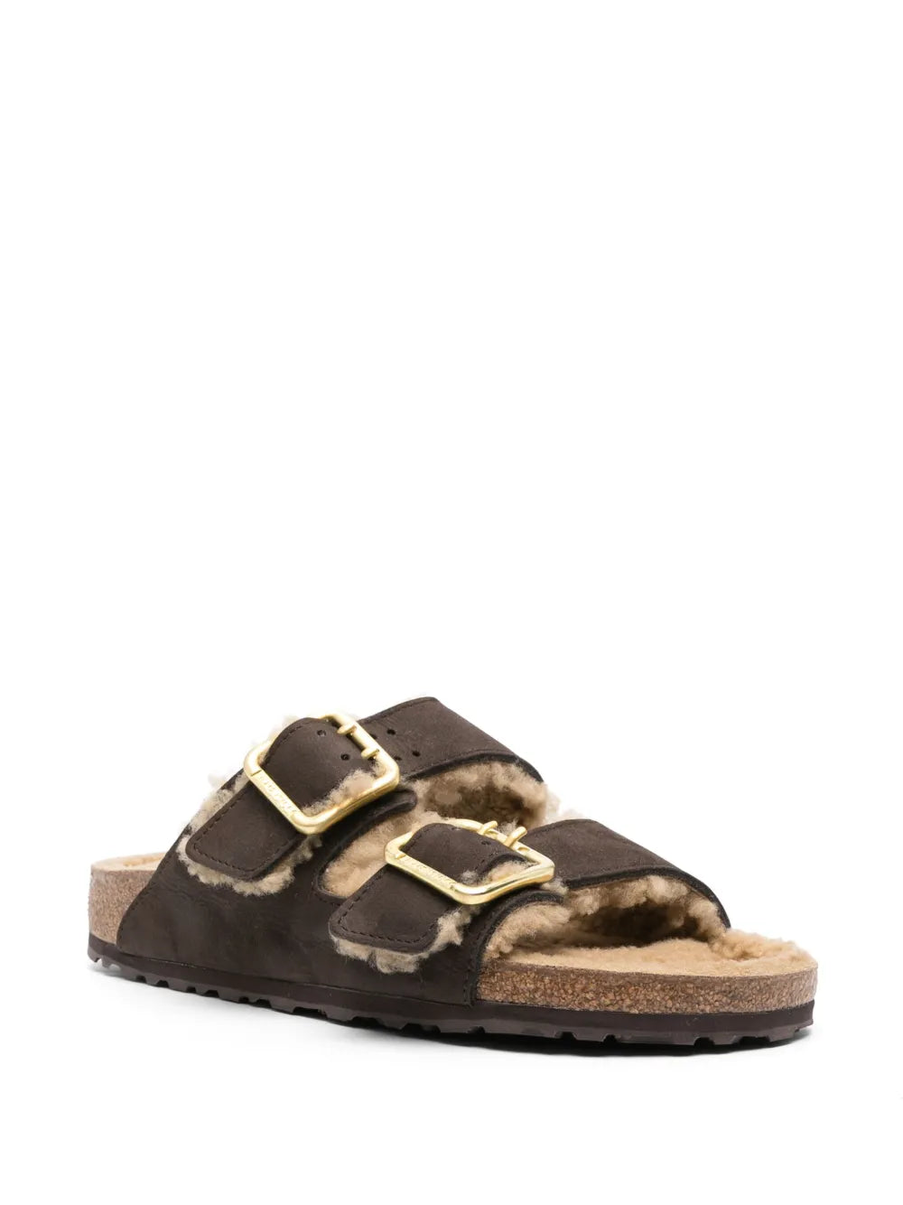 Birkenstock Arizona shearling-lined sandals