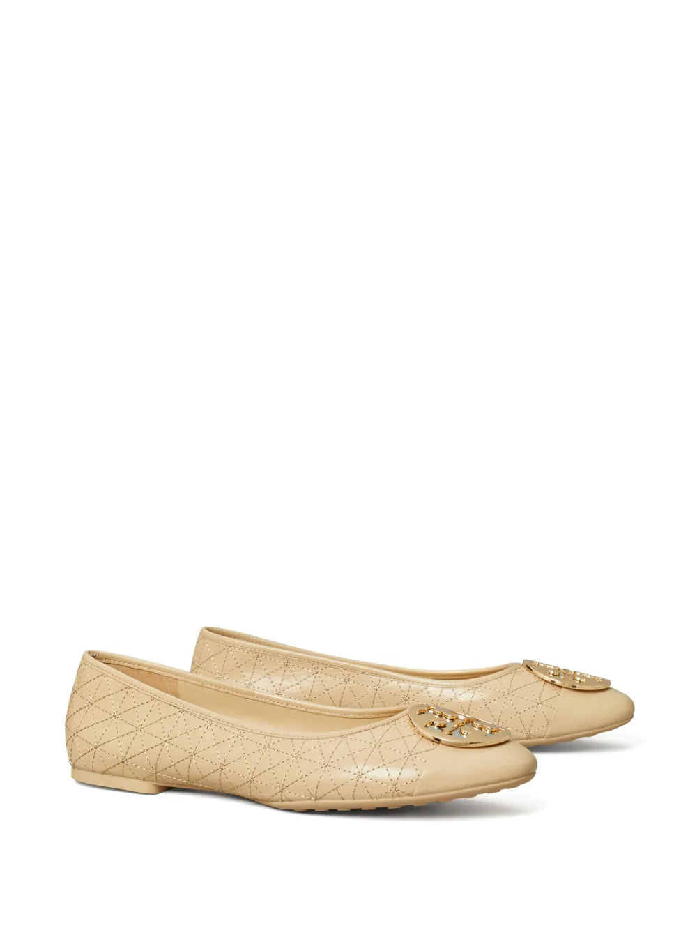 Tory Burch Claire quilted ballerina shoes