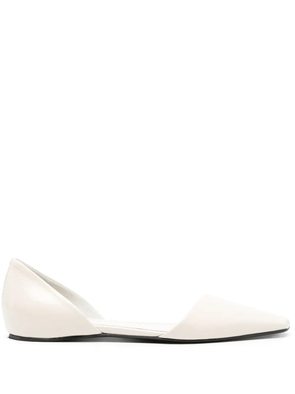 TOTEME The Asymmetric d'Orsay ballerina shoes