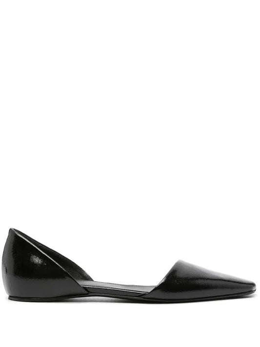 TOTEME The Asymmetric d'Orsay ballerina shoes