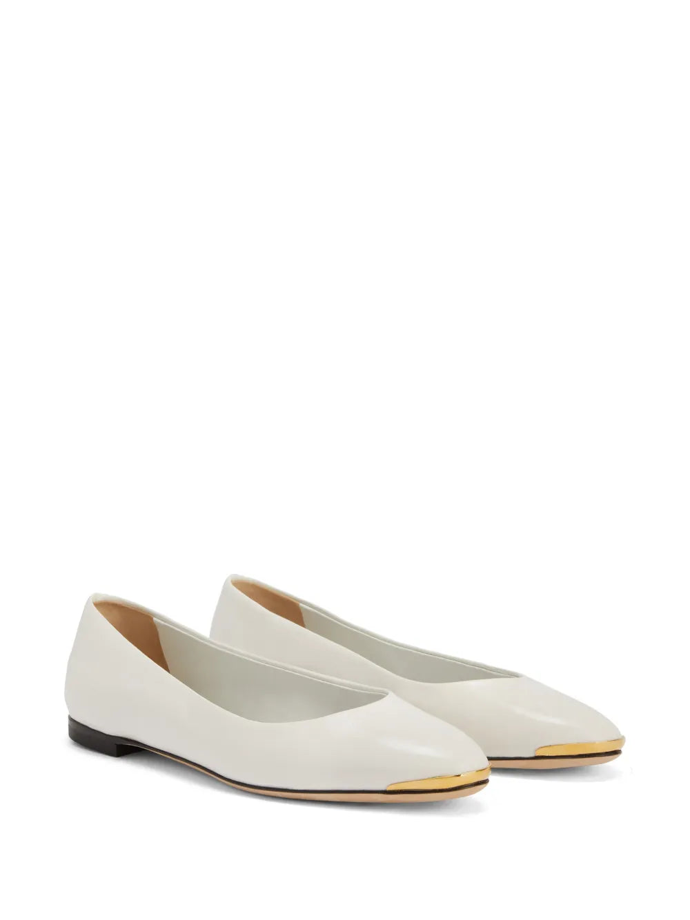 Giuseppe Zanotti Amur 2.0 leather ballerina shoes