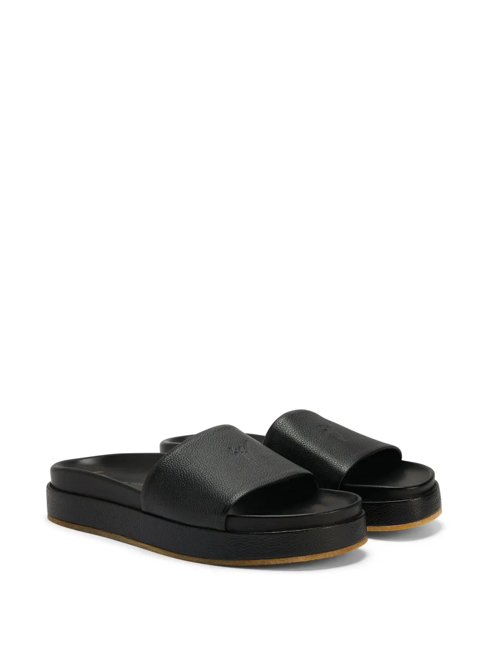Giuseppe Zanotti GZ-Indi leather slides