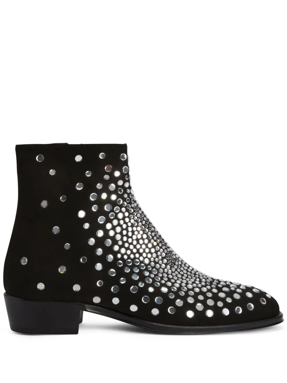Giuseppe Zanotti Fabyen crystal-embellished suede boots
