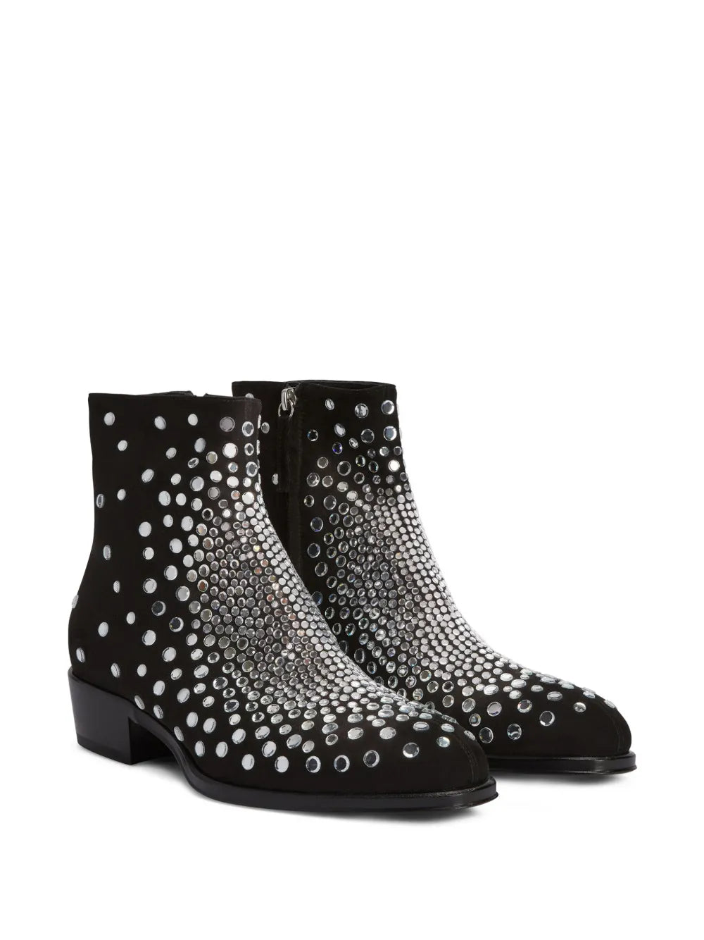 Giuseppe Zanotti Fabyen crystal-embellished suede boots