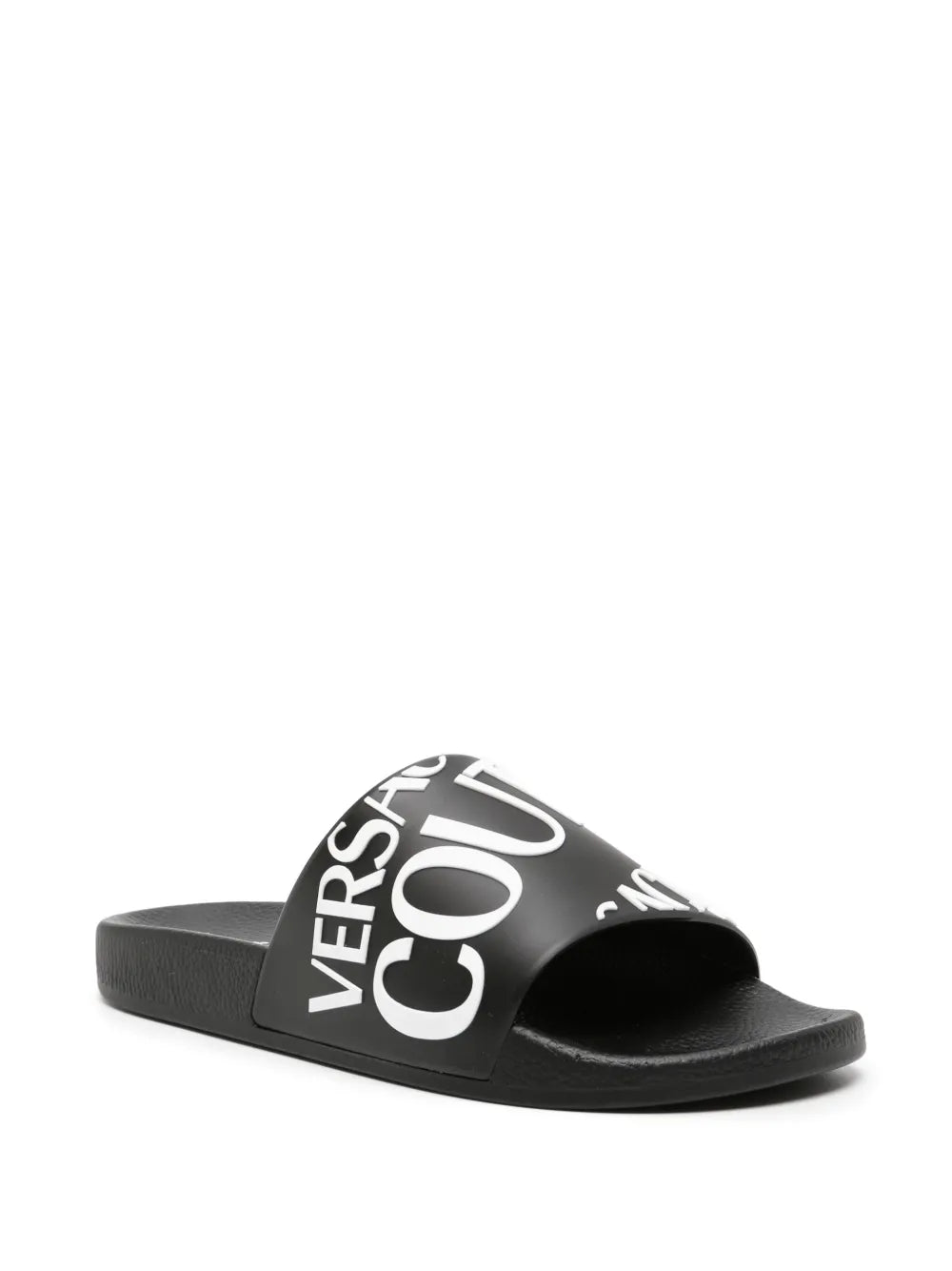 Versace Jeans Couture Shelly logo-embossed slides