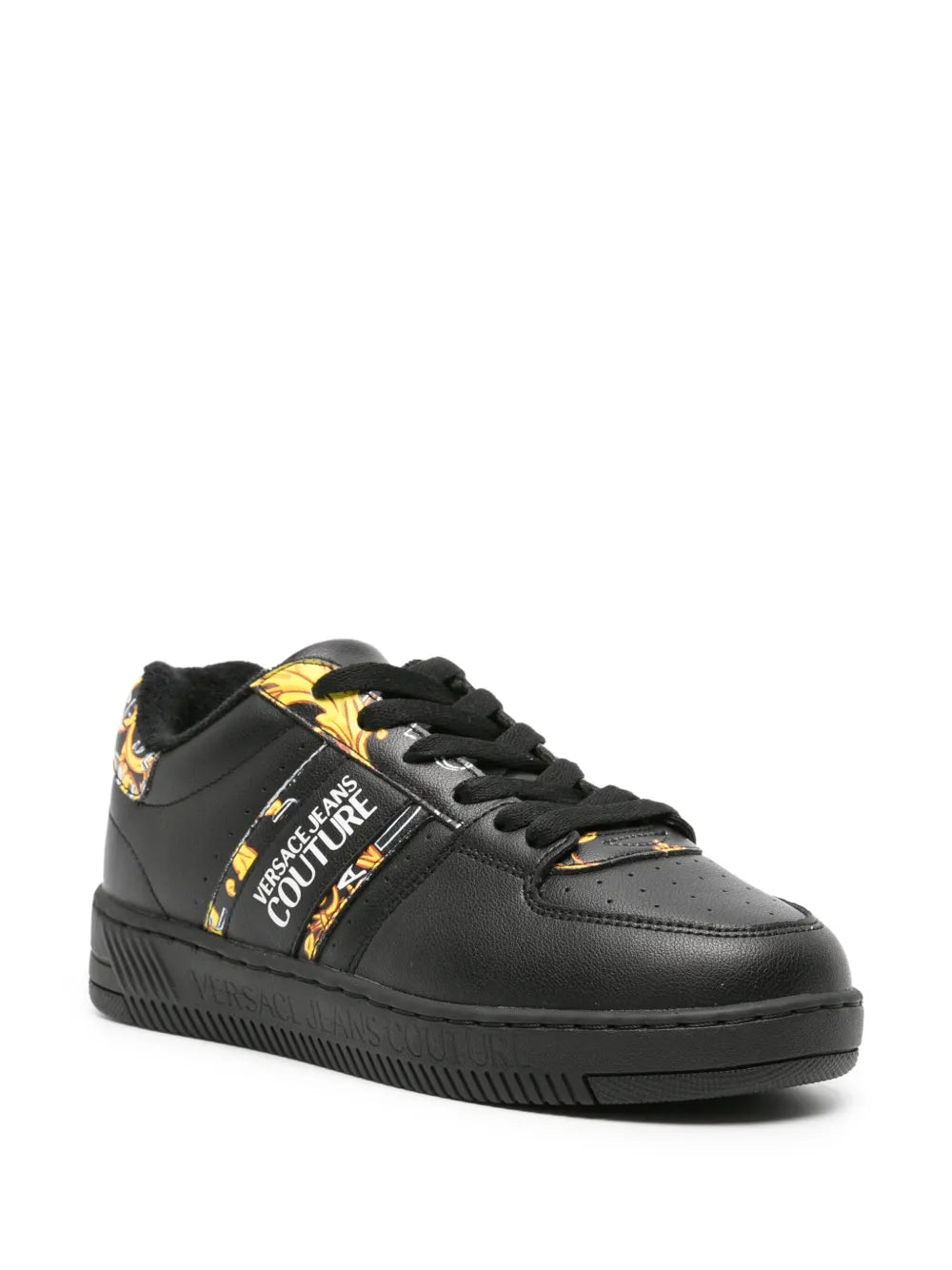 Versace Jeans Couture Meyssa leather sneakers
