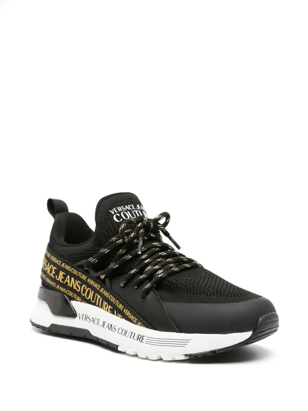 Versace Jeans Couture Dynamic logo-strap sneakers