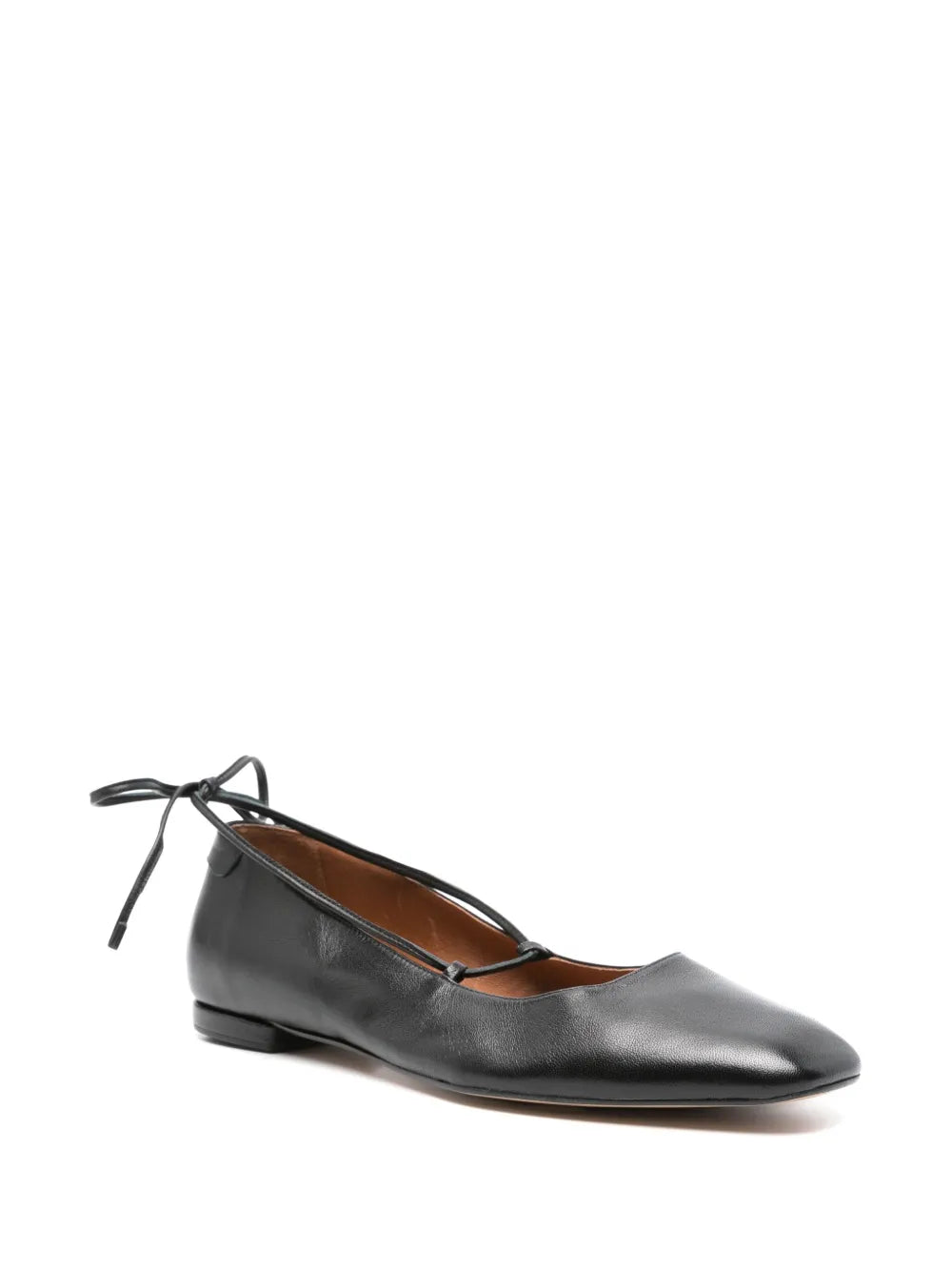 Claudie Pierlot leather ballerina shoes