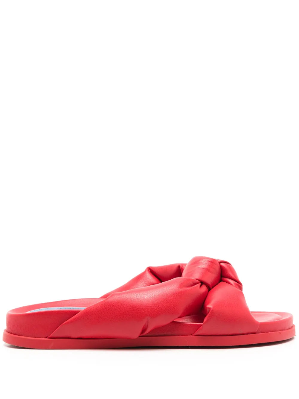 Blue Bird Shoes knotted leather slides