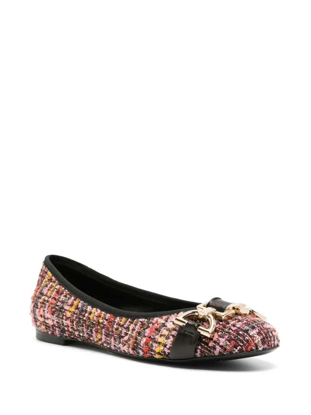 Roberto Festa Roberta bouclé flat ballerina shoes
