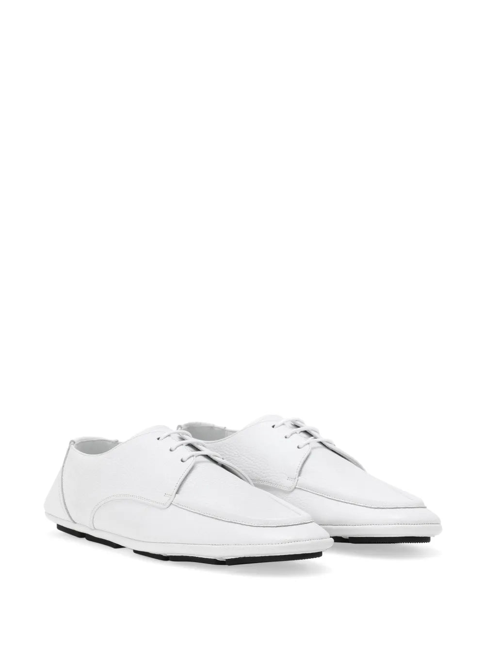 Dolce & Gabbana logo-plaque leather derby shoes