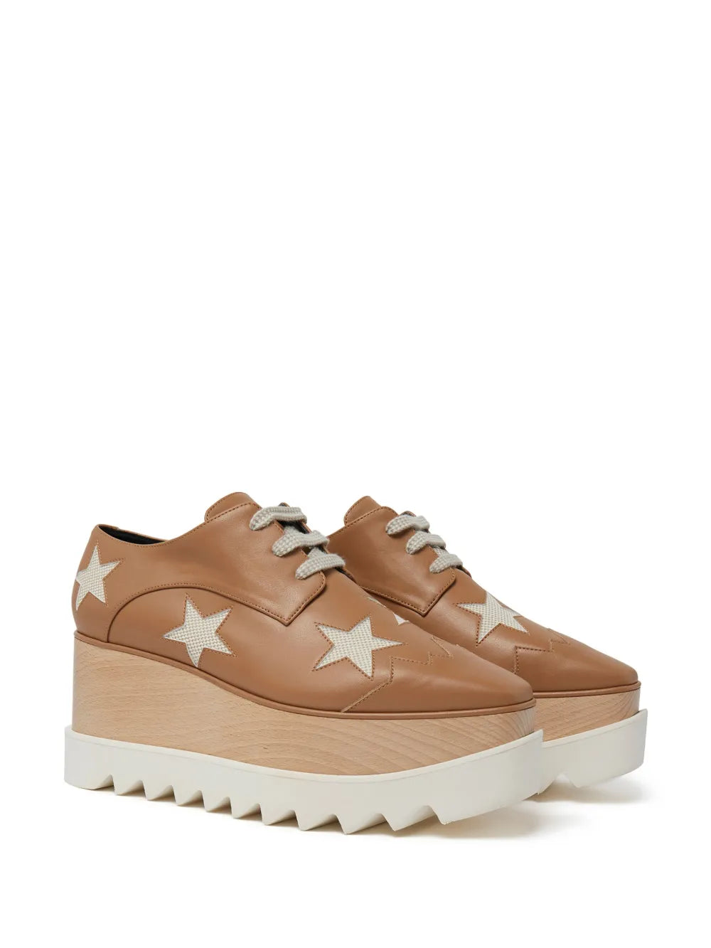 Stella McCartney Elyse Stars platform brogues