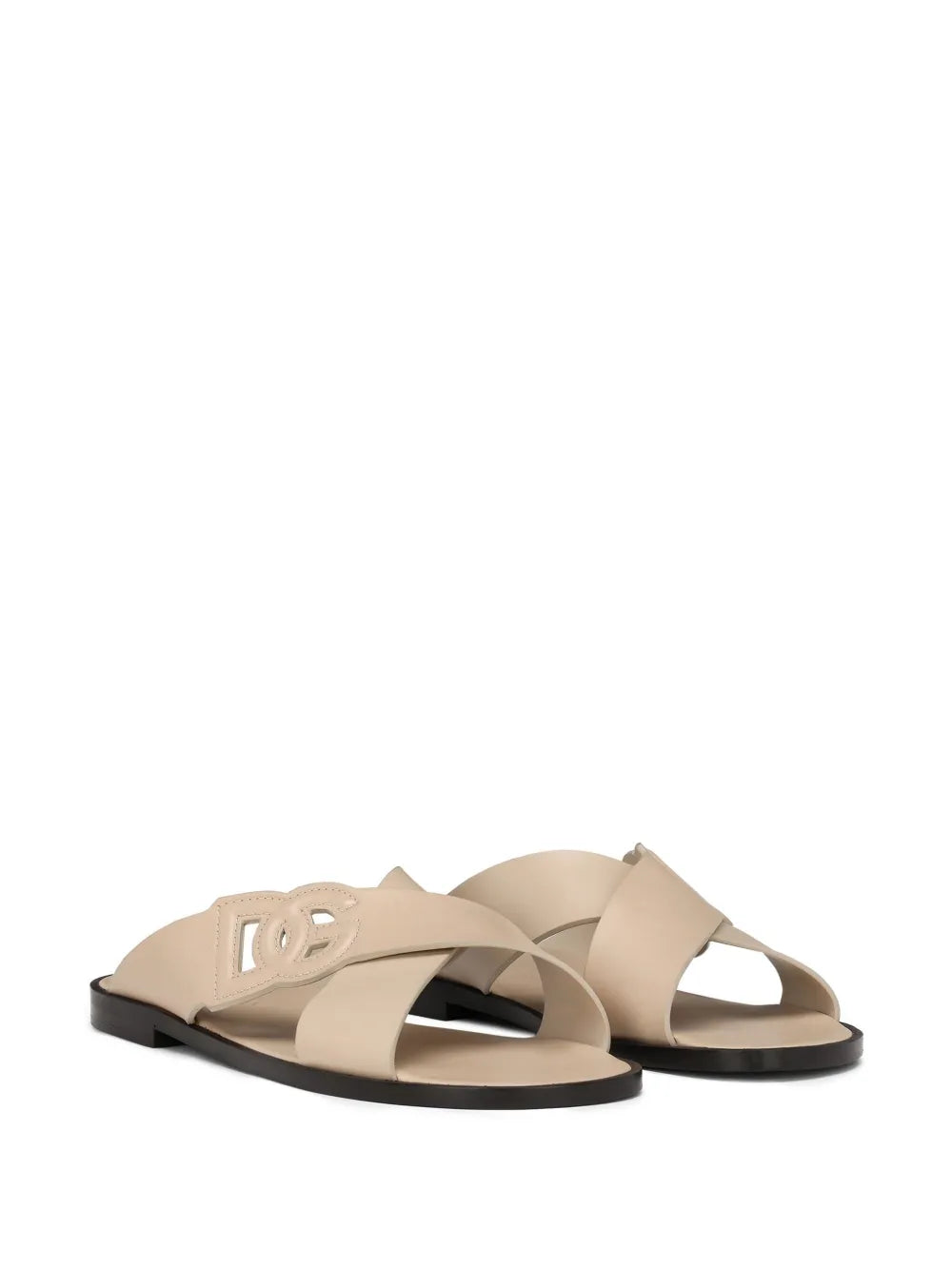 Dolce & Gabbana DG-logo leather sandals