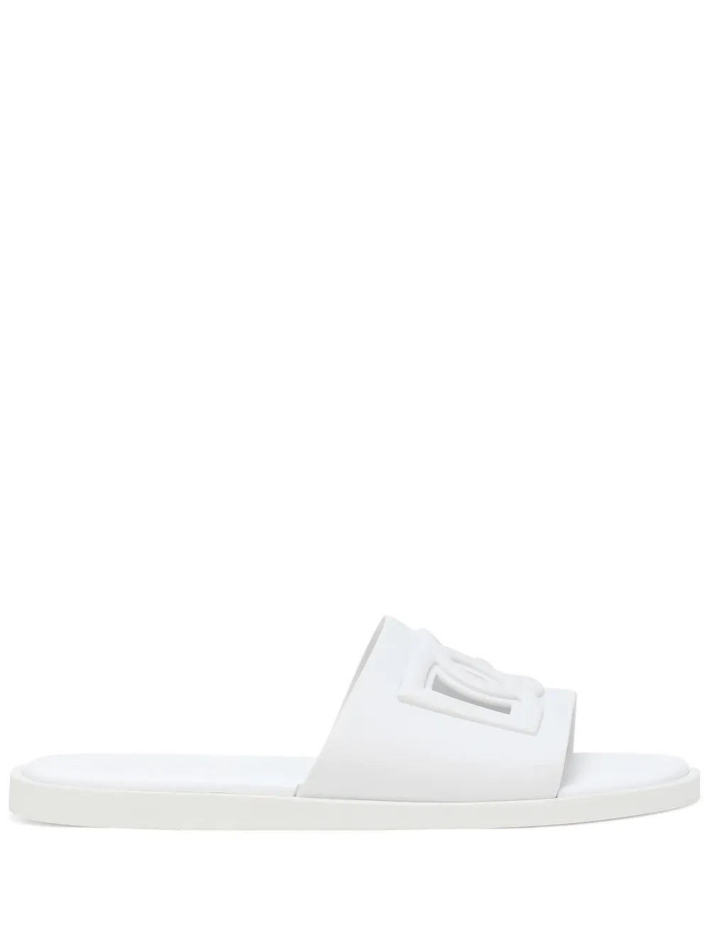 Dolce & Gabbana logo-embossed open-toe slides