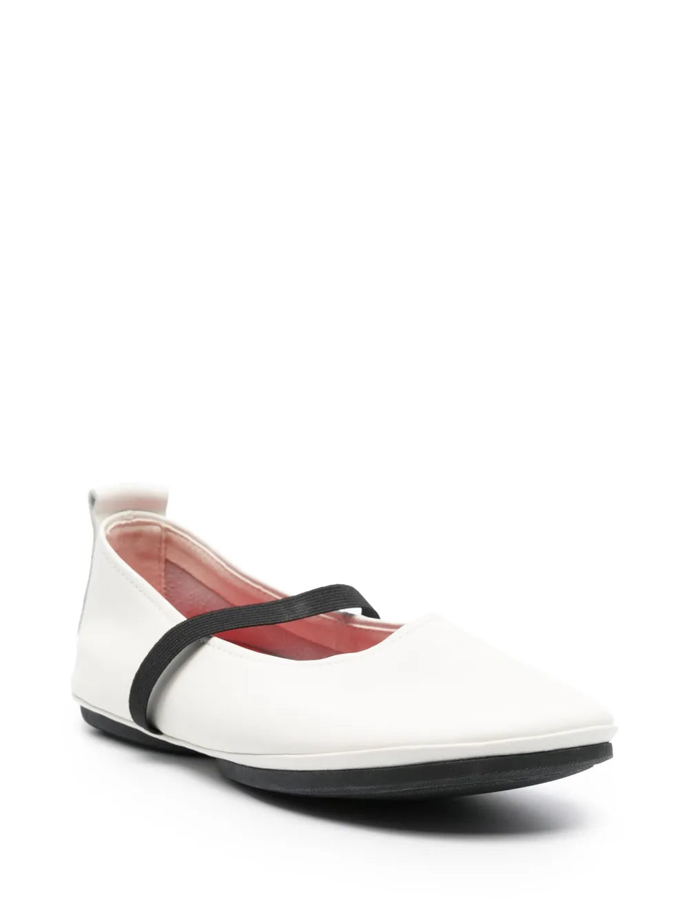 Camper Right Nina leather ballelrina shoes