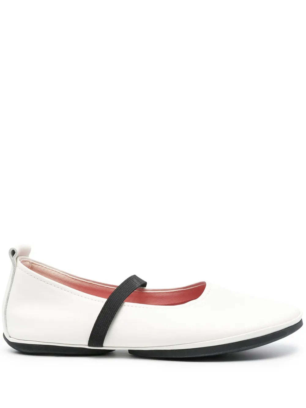 Camper Right Nina leather ballelrina shoes