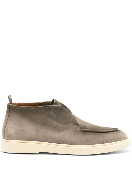 Officine Creative Bones 003 suede boots