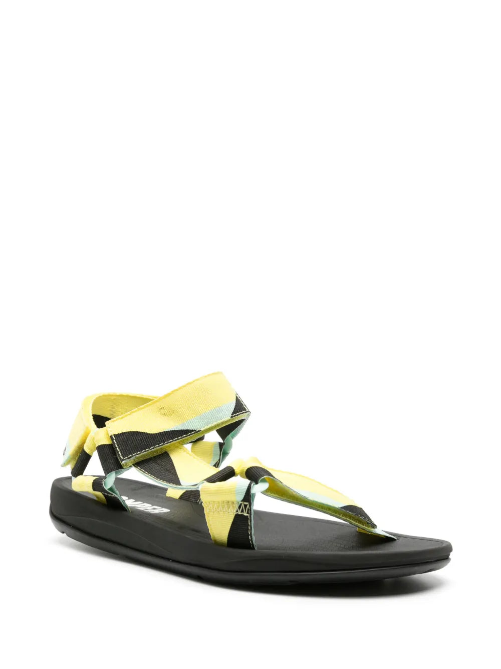 Camper graphic-print touch-strap-fastening sandals
