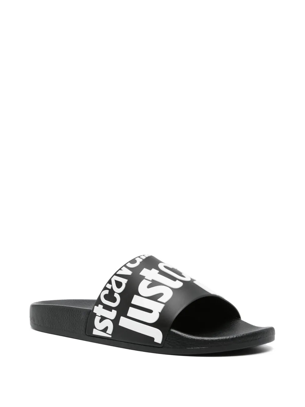 Just Cavalli logo-embossed slides
