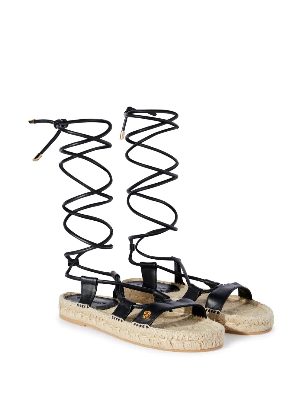 Off-White Arrows-plaque lace-up espadrilles