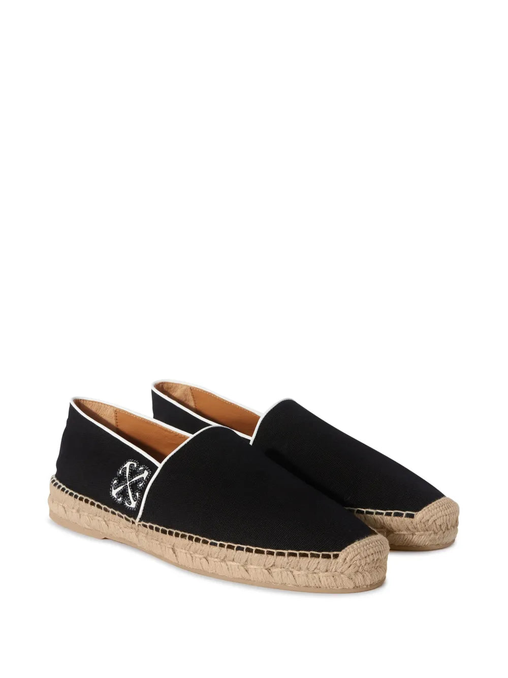 Off-White Anglette Arrow-embroidered espadrilles