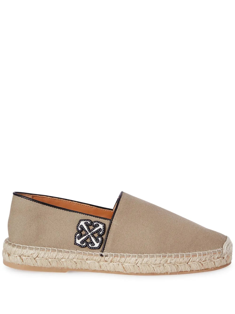 Off-White Anglette Arrow-appliqué espadrilles