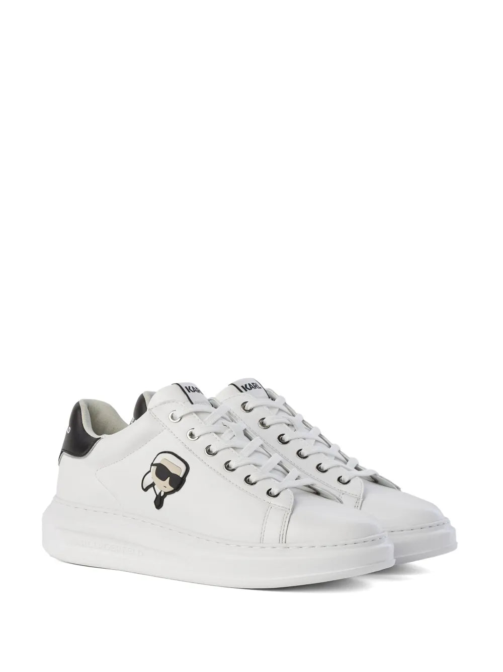 Karl Lagerfeld Ikon NFT Kapri leather sneakers
