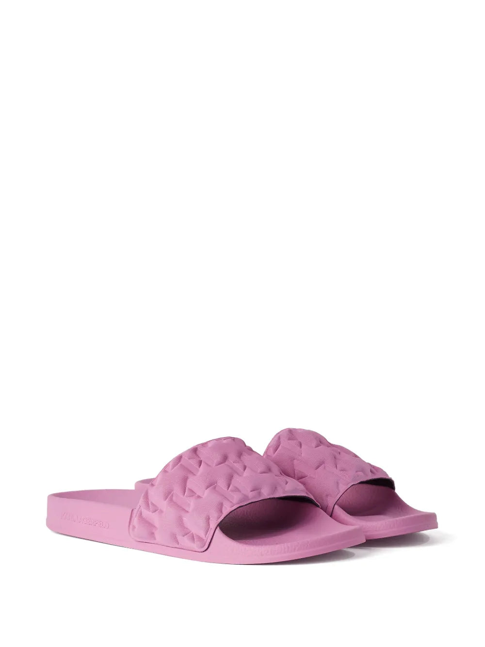 Karl Lagerfeld Monogram padded sandals