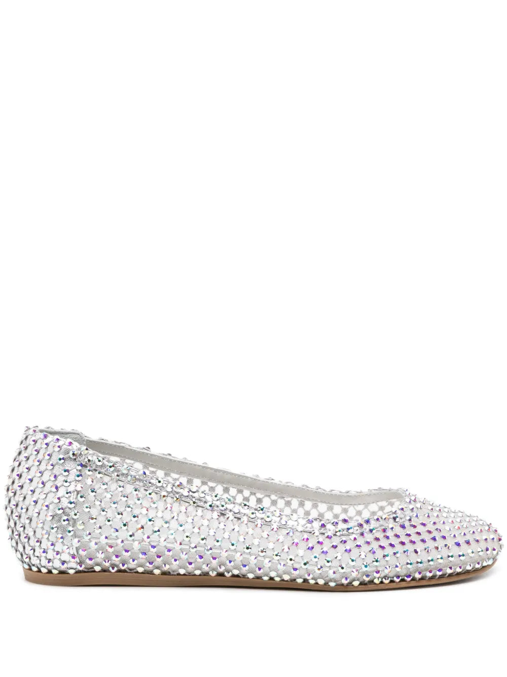 Le Silla Gilda crystal-embellished ballerina shoes