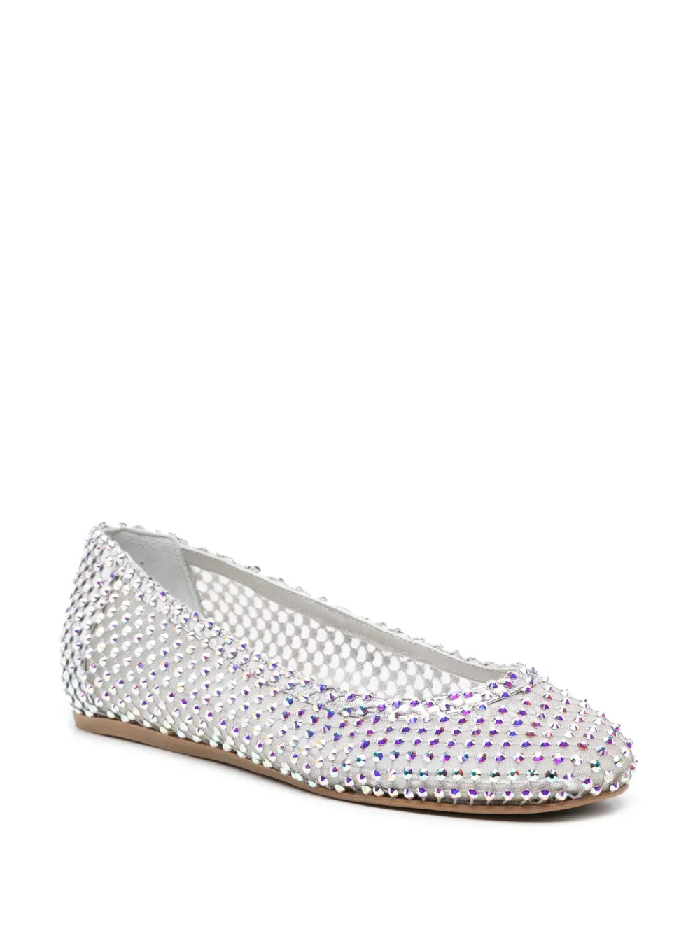 Le Silla Gilda crystal-embellished ballerina shoes
