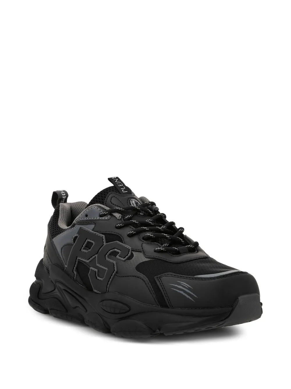 Plein Sport Lo-Top logo-patch sneakers