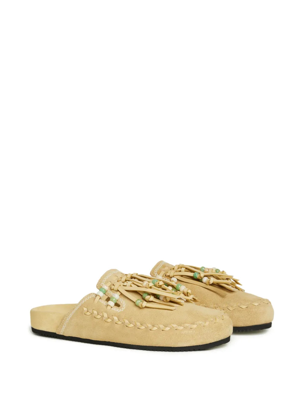 Alanui Salvation fringed slippers