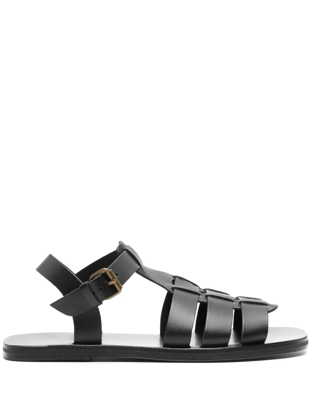Ancient Greek Sandals Ektoras flat leather sandals