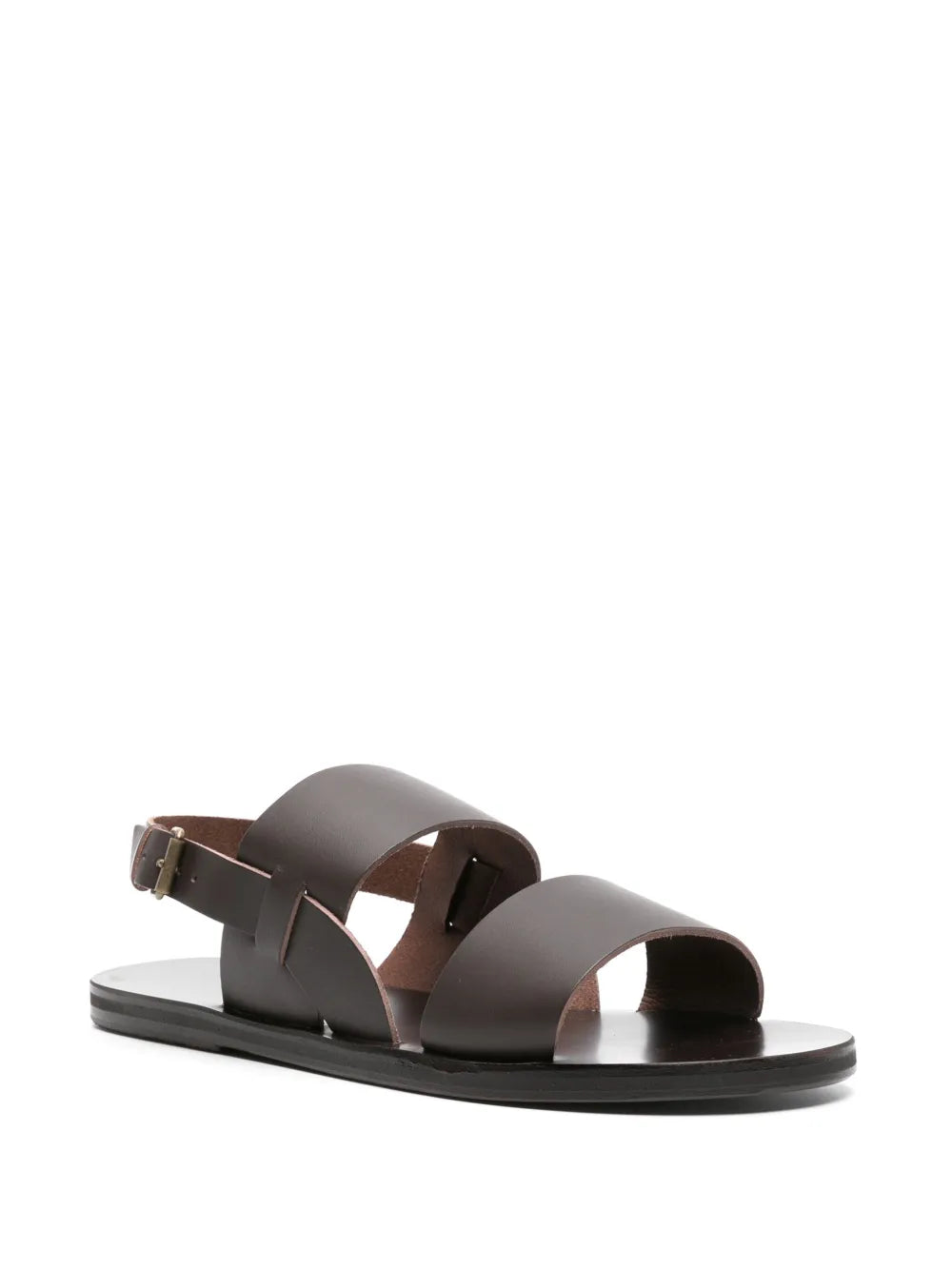 Ancient Greek Sandals Irodotos flat leather sandals